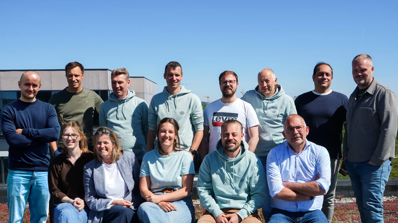 Het team van EvoPlus en THEA ingenieurs