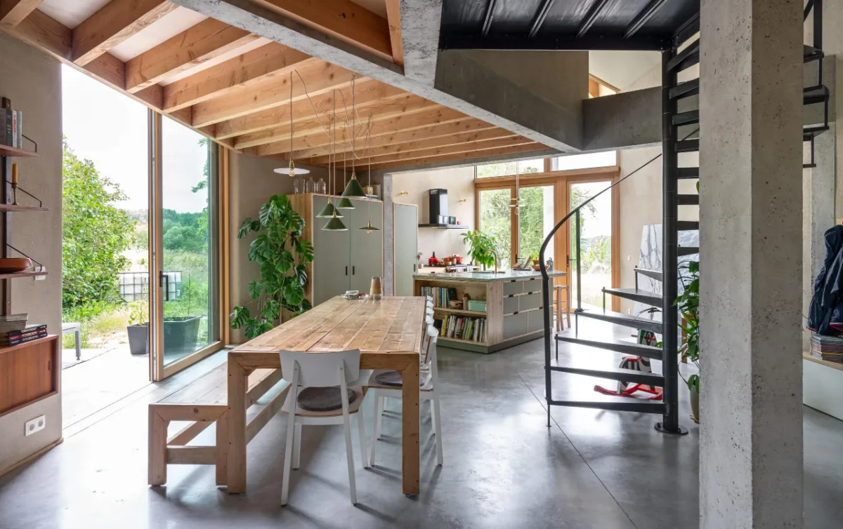 Gerenoveerd interieur na een begeleide renovatie